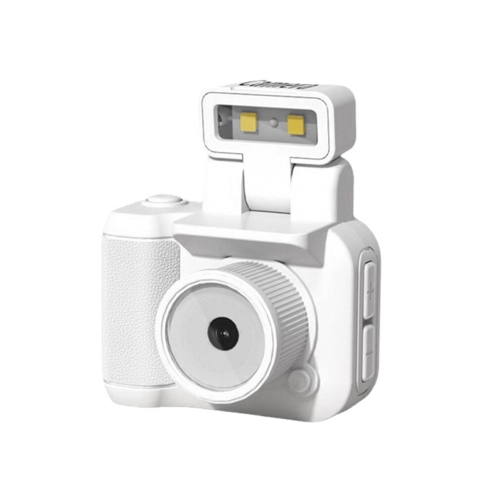 Slr Style Camera Cmos With Flash & Charging Dock Portable Video Recorder Dv 1080P With Lcd Screen Light/White 4712901477497