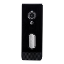 Tuya Home Doorbell Camera Waterproof WiFi Video Intercom 1080P Outdoor Security Protection Two Way Audio Black(EU)