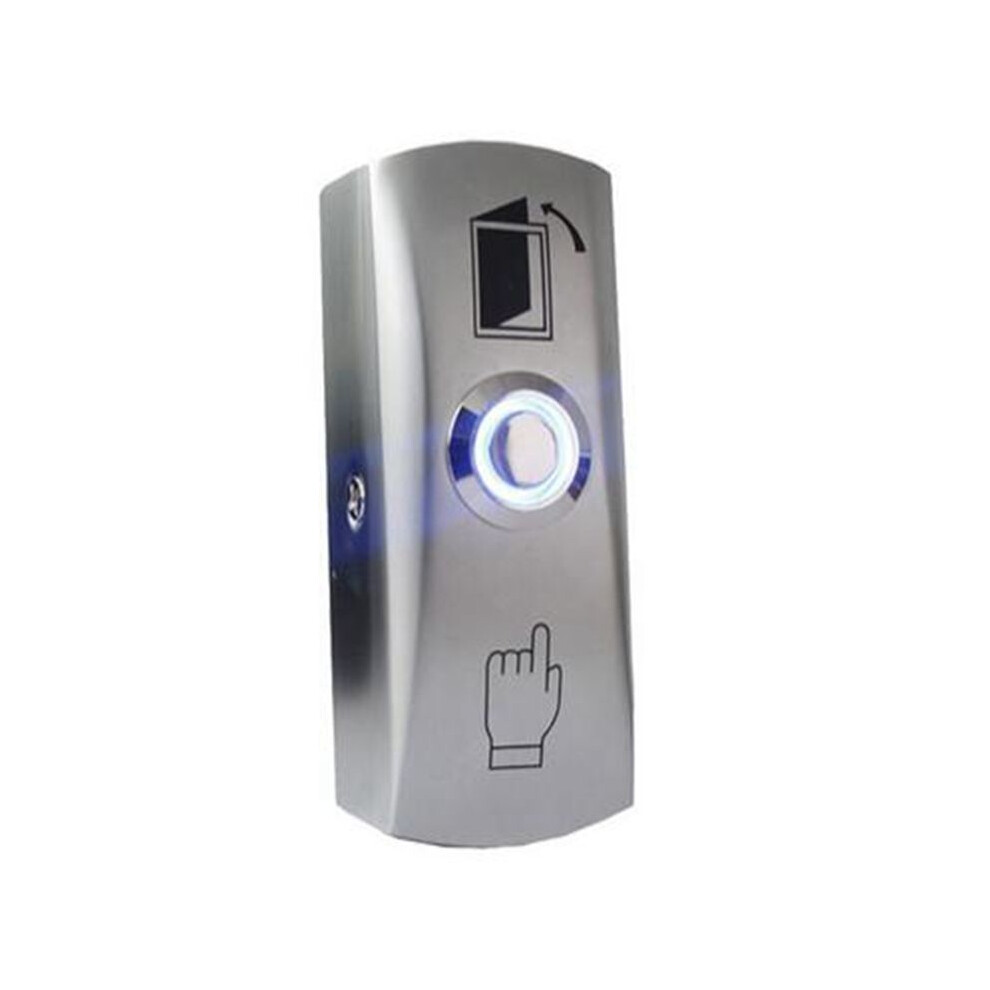 Zinc Alloy Led Backlight Door Exit Release Push Button Gate Door Exit Button For Access Control System 4713096297839