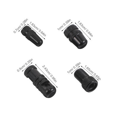 4Ensembles Caches Valve Aluminium Design Élégant Usage Auto 1
