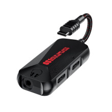 PLEXTONE GS1 Soundkarte für Spieletelefone, 3-in-1-Soundkarte für Spiele für Mobiltelefone mit Ladeadapter, USB-C Typ-C auf 3,5-mm-Ladekabel