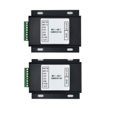 1pair Wiegand to TCP/IP Converter/Wiegand Signal Extender/Auto Recognizes All WG Formats Use to Long Distance Access EU