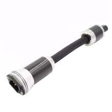 Flux-50 NCF Filtre D'Alimentation  Crystal Rhodium Placage Non Magnétique FI-50R NCF Connecteur IEC320 Vers C15 Fiche Noir-IEC C15