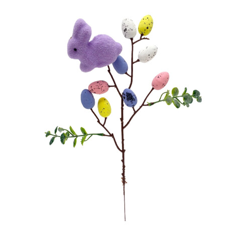 Påskehare Blomsterplukker Vårdekor Kunstige Grener