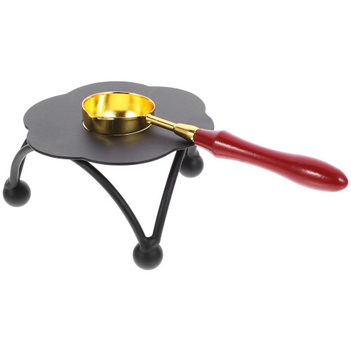 2Sets Wiederverwendbarer Wachsschmelzer DIY Wachssiegel-Wärmer 1