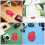2Pièces Steak Simulé PVC Couleur Rouge Décor Réutilisable Pour Photo 7