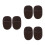 6Pièces Noir Nettoyage PU Chaussures Bottes Doux 7