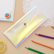 Trousse transparente à fermeture éclair, grande capacité, pour ranger fournitures scolaires et cosmétiques en voyage – Convient à une