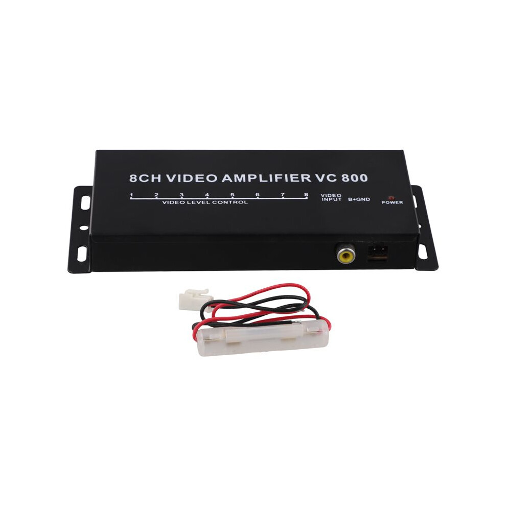 DC12V Car Auto 1 to 8 Output Video Signal Spliter Amplifier for DVD/LCD/TV Video Spliter MX1322-image-OPC-PRTFCCW-NEW