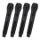 12Pièces Microphones Jeu Enfant ABS Microphone Miniature Noir 3