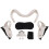 Para Meta Quest 3 Controller Covers Lens Cap Light-Blocking, Nose Pad e Face Cover para Quest 3 Acessórios Branco 1