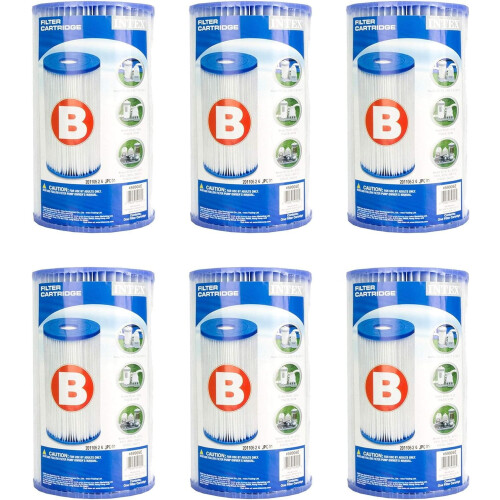 29005E Pool Easy Set Typ B reservfilterpumppatron, (6-pack)