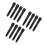 12Pièces Microphones Jeu Enfant ABS Microphone Miniature Noir 4