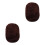 2Pièces Bottes Cuir Mouton Synthétique Café 9