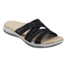 Hjemmesko til kvinder Ensfarvede udhulede flade lavhælede sandaler Moderigtige afslappede hjemmesko Flip-flops til kvinder Sort42