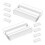 30Pièces Support De Cartes Transparent - Présentoir Table Polyvalent 2