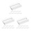 30Pièces Support De Cartes Transparent - Présentoir Table Polyvalent 4