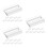 30Pièces Support De Cartes Transparent - Présentoir Table Polyvalent 5