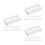 30Pièces Support De Cartes Transparent - Présentoir Table Polyvalent 6