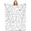 Black and White Cat Blanket 50 x 60 in 1