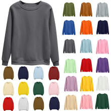 Bluzy damskie plus size, bluzy damskie oversize z okrągłym dekoltem, długi rękaw, golf, aksamitna bluza w kolorze ciemnoszarym_3XL