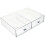 Clear Plastic Storage Drawers Stackable 1Pack 9.1X6.7X2.0In 1