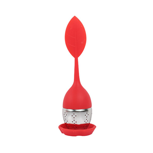Silikon-Tee-Ei mit Abtropfschale – 3 Farben