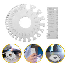 3Pcs Steel Thickness Measuring Tool Welding Gauge Certified For Experienced Welders