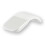 Portable Wireless Curved Touch Mouse Foldable Ultra-Thin Silent Ergonomic Computer Mouse for PC Laptops White 1