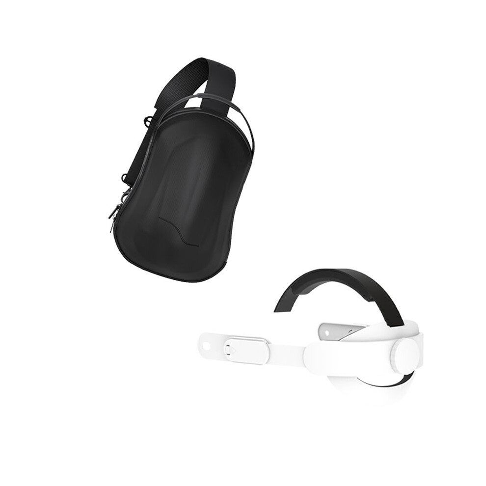 For Meta Quest 3S Vr Travel Kit Adjustable Portable Carrying Travel Case Hard Storage Box For Quest 3S 6032376338405