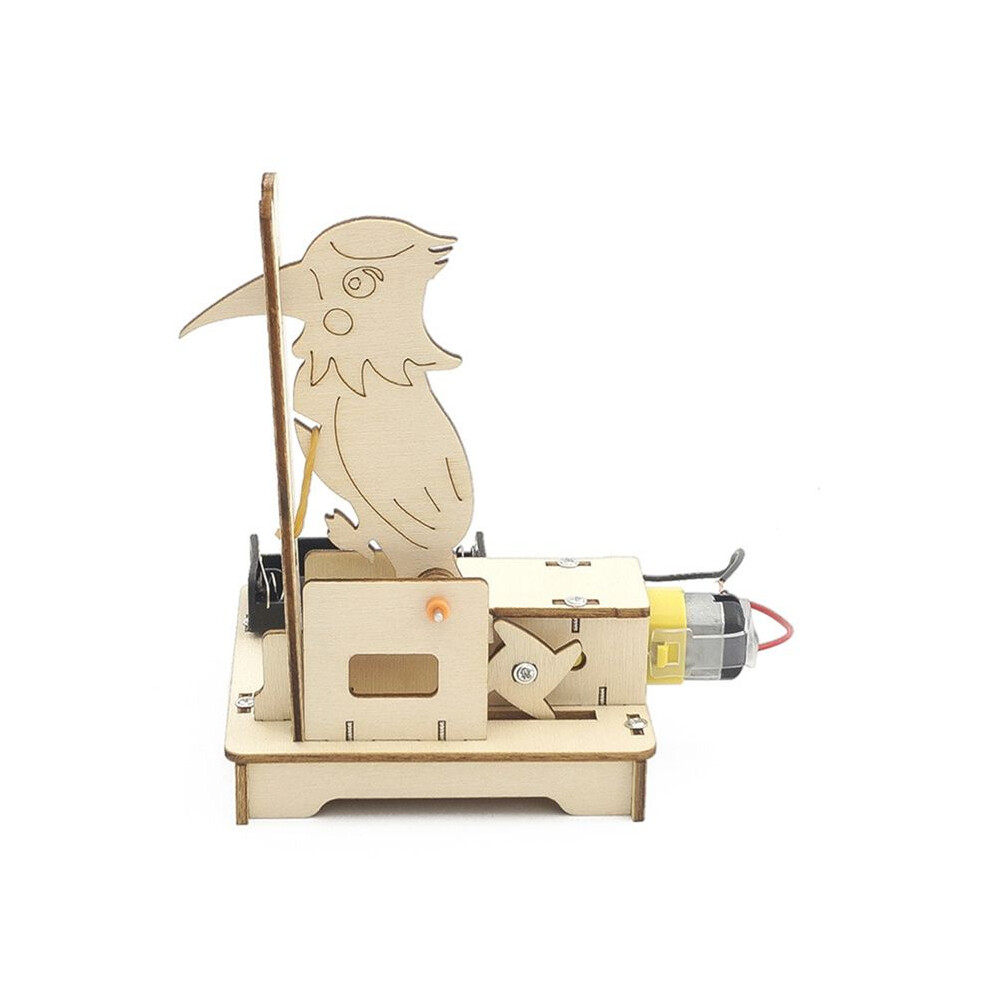 Diy Woodpecker Assemble Model Science Experimental Tool Kit Stem Kit For Learning Wooden Puzzle 6031119527281