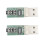 2Pcs for VBand Morse USB Key Trainer Vband Mobile Phone Computer Connector Code Trainer Telegraph Trainer Key Connection 1