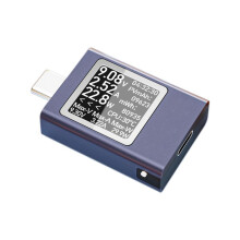HDC-085C Testeur de Wattmètre à Écran Couleur Type-C PD3.1 Testeur de Chargeur de Téléphone Portable Compteur de Puissance Multifonction