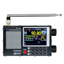 Upgrade DP-666 TEF6686 Radio High Sensitivity Full Band Receiver with Antenna Black