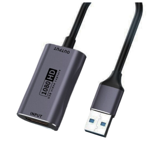 USB 3.0 Video Capture Board -Compatible Game Stream Grabber Record for Camera   PS4 PS5 Placa de Video