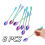 8 Long Handle Stainless Steel Spoons 1