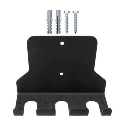 Supporto da Parete per Bilanciere Supporto da Parete per Asta di Stoccaggio Supporto Verticale per Bilanciere Resistente Supporto per Asta di