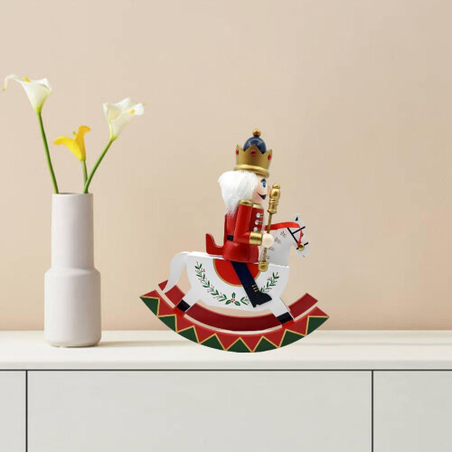 Wooden Christmas Nutcracker Figure Decoration