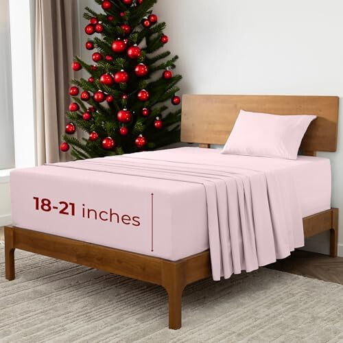Extra Deep Twin XL Microfiber Sheet Set