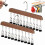 Closet Organizer with 10 Adjustable Stainless Steel Clips 1