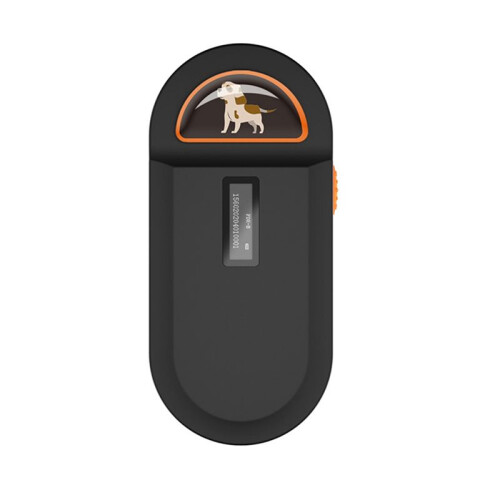 134.2KHz RFID Reader Pet Microchip Scanner Portable Animal Chip Reader for Animal ID Number Identification Black 1