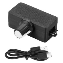 5-V-PWM-Drehzahlregler, 5-V-4-Pin-PWM-Lüfterregler, PWM-Regler, USB-Typ-C-Netzteil, DIY-Kühler für 5-V-4-Pin-Lüfter