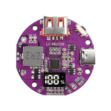 22,5 w Moduł Szybkiego Ładowania Power Bank Ładowarka Płytka 5A Miniaturowa Płytka Drukowana DIY Płyta Główna Zestaw z Wyświetlaczem Cyfrowym