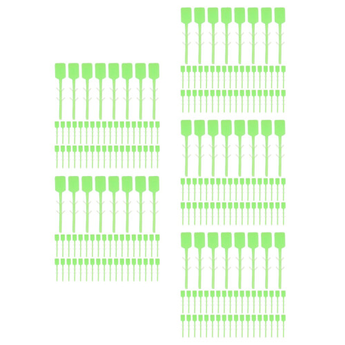 5000Pièces Liens Zip Tamper Plastique Extincteur Vert Clair 2