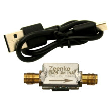 Zeenko UM Series Low Noise Amplifier USB Type-C Interface 20dB High Gain LNA RF Power Preamplifier Module ZK09-UM
