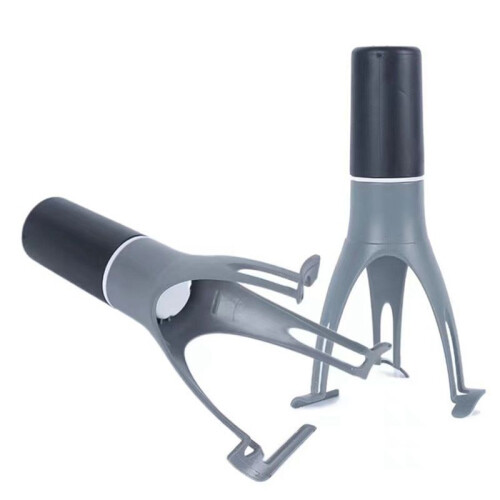 Triangular Egg Beater  Semi-Automatic Cream Mixer Baking Mixing Tool Cooking Utensils Black&Gray