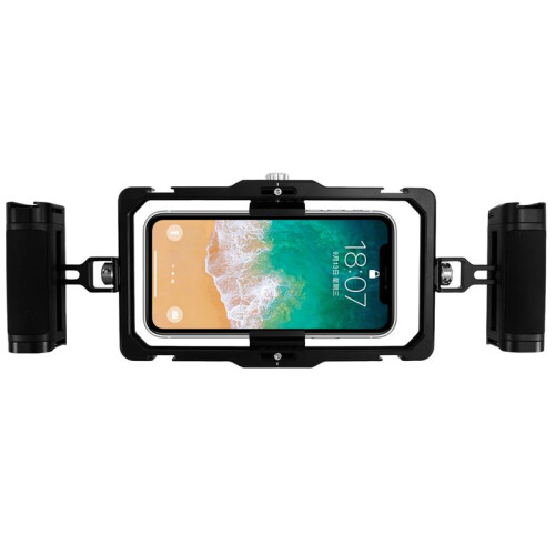 NEEWER Smartphone Stabilizer Rig with  Handle, for  15 Pro Max,  S24 Ultra