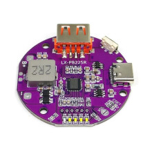 22.5W Fast Charging Module Power Bank Charger Board 5A Circuit Board DIY Motherboard Kit with Light Display