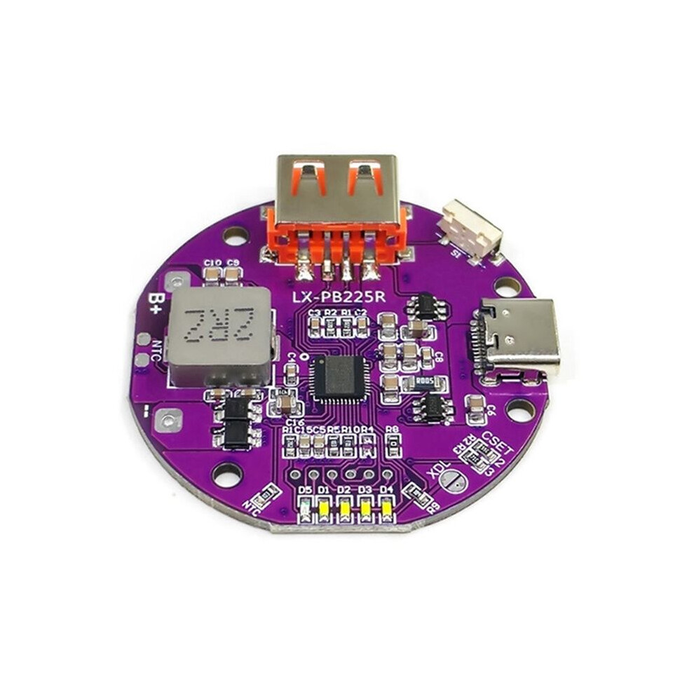 22.5W Fast Charging Module Power Bank Charger Board 5A Circuit Board Diy Motherboard Kit With Display Light 6031088653929