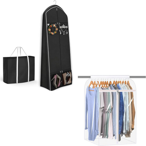 35" Garment Cover & 70" Garment Bag Bundle